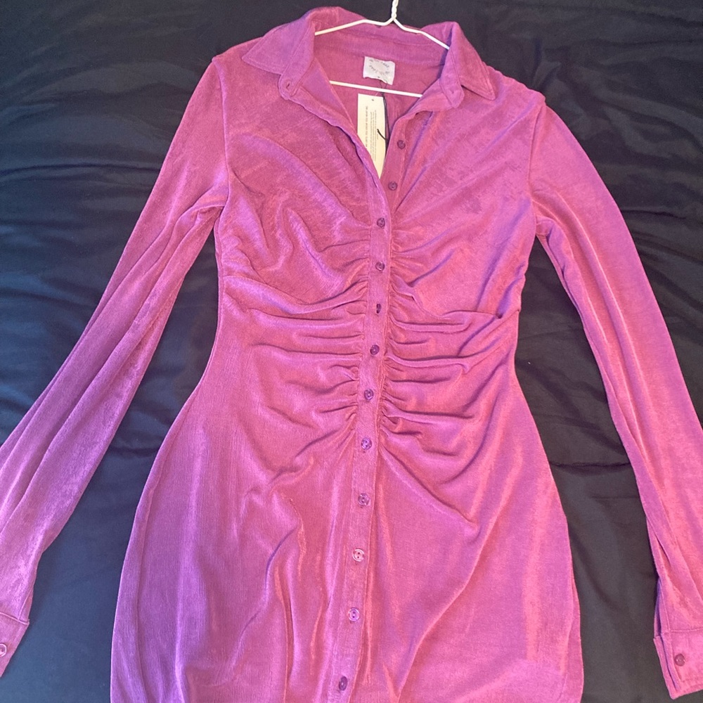 NWT With Jean Andy Dress in Violetta